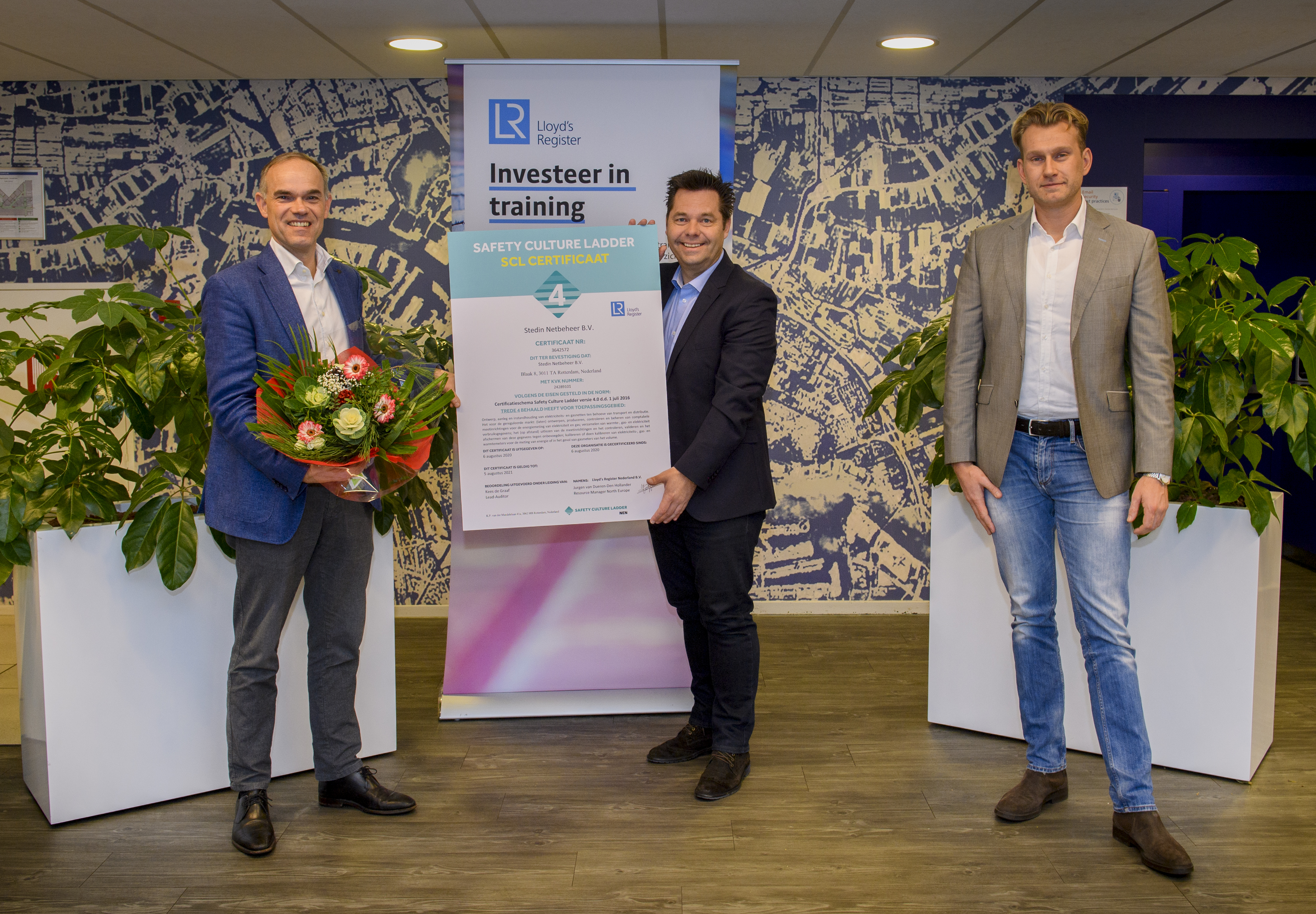 STedin certificate ceremony 2020